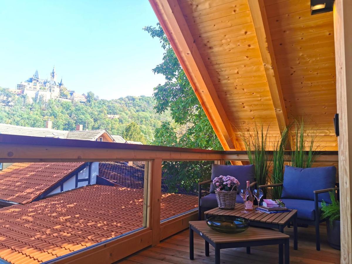 Das Chalet Mit Schlossblick In Wernigerode Zewnętrze zdjęcie